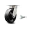 Service Caster 6 Inch Kingpinless Glass Filled Nylon Wheel Swivel Caster with Swivel Lock SCC SCC-KP30S620-GFNR-BSL - alternate 1
